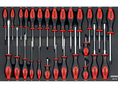 Screwdriver Set with hooks