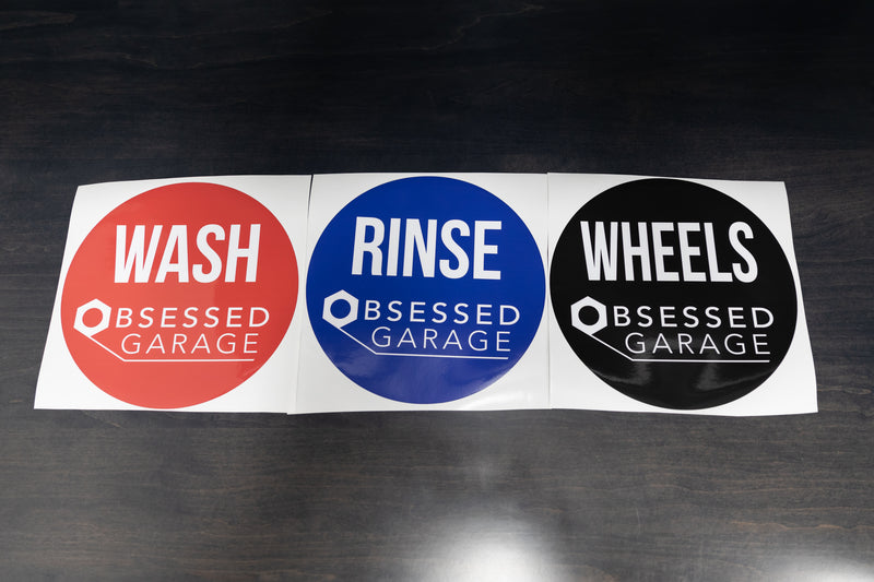 9" Bucket Vinyl Set