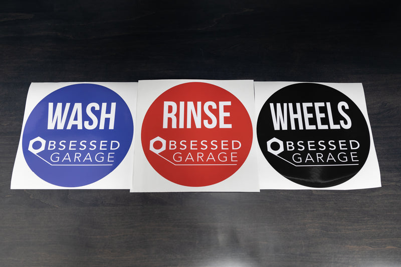 9" Bucket Vinyl Set