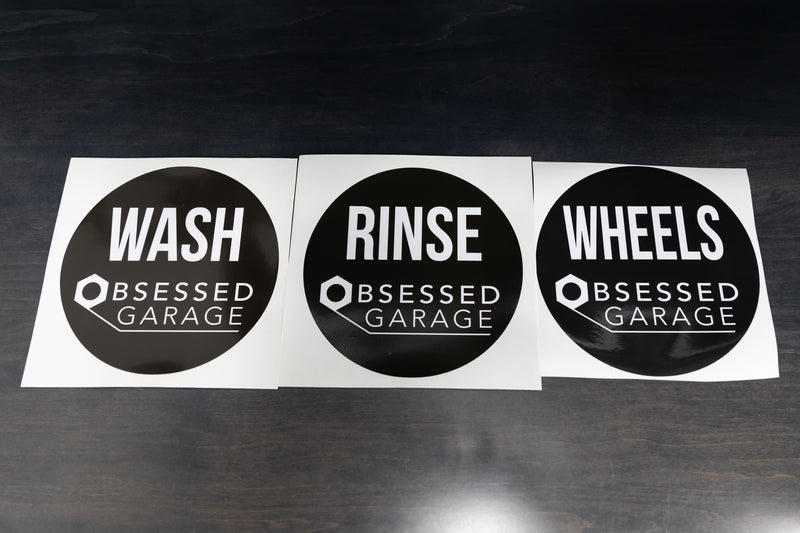 9" Bucket Vinyl Set