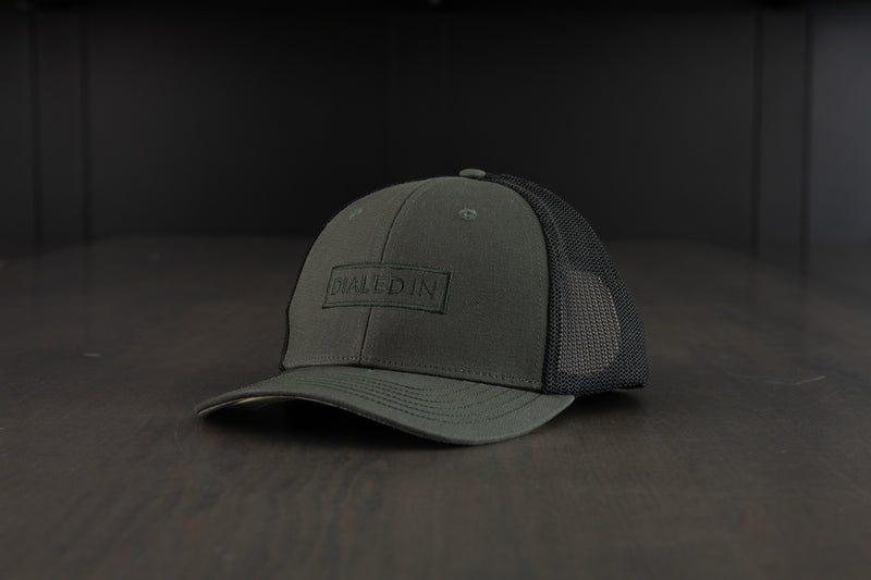 Obsessed Garage Dialed In Label Hat