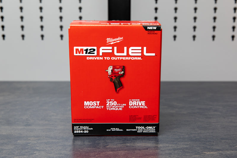 Milwaukee M12™ FUEL™ 3/8" Stubby Impact Wrench