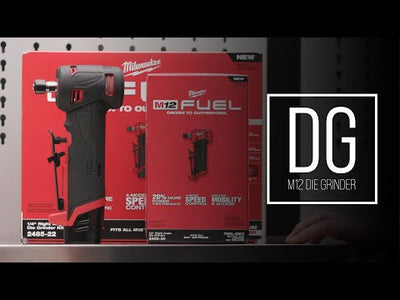 Milwaukee M12™ FUEL™ 1/4" Right Angle Die Grinder