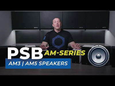 PSB Alpha AM3/AM5 Powered Bookshelf Speakers