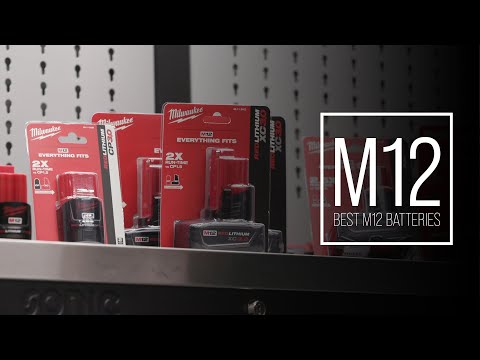 Milwaukee M12™ Batteries: REDLITHIUM™ (2.0-6.0)