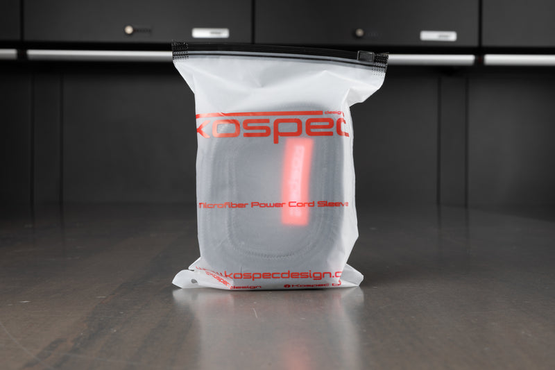 Kospec Design Microfiber Power Cord Sleeve