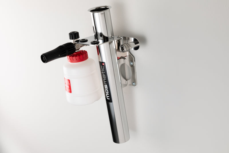 Mosmatic Wall Mounted Wand Holder and Accessories