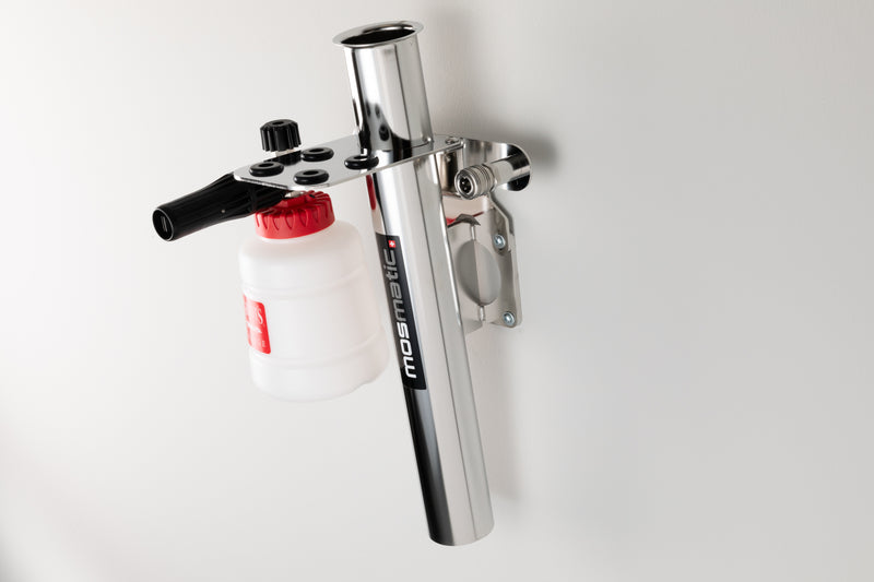 Mosmatic Wall Mounted Wand Holder and Accessories