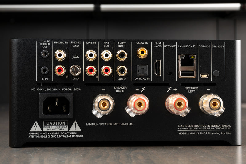 NAD - M10 V3 - BluOS Streaming Amplifier