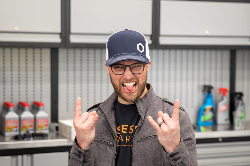 Obsessed Garage Raised Hex Hat - Snap Back