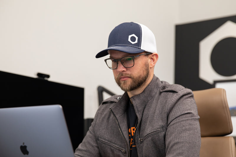 Obsessed Garage Raised Hex Hat - Snap Back