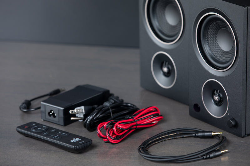 PSB Alpha AM3/AM5 Powered Bookshelf Speakers