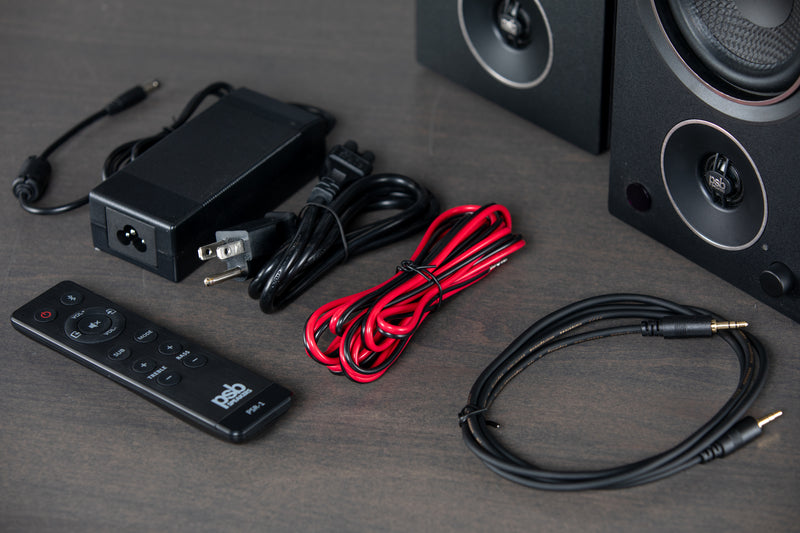 PSB Alpha AM3/AM5 Powered Bookshelf Speakers