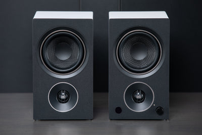 PSB Alpha AM3/AM5 Powered Bookshelf Speakers