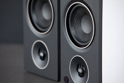 PSB Alpha AM3/AM5 Powered Bookshelf Speakers