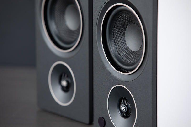 PSB Alpha AM3/AM5 Powered Bookshelf Speakers
