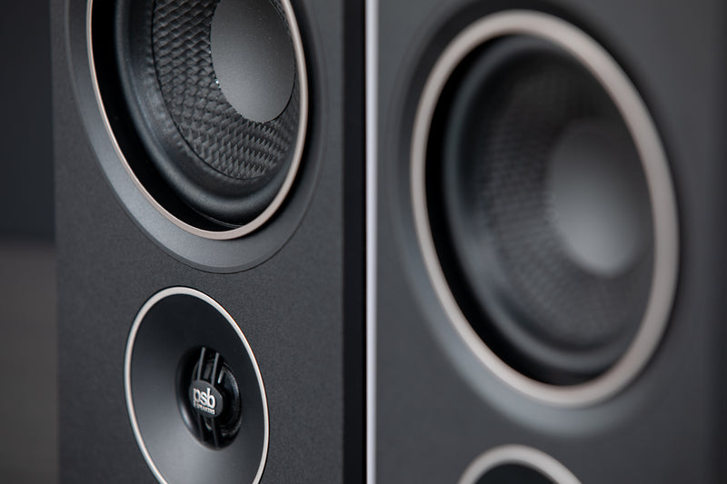 PSB Alpha AM3/AM5 Powered Bookshelf Speakers