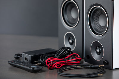 PSB Alpha AM3/AM5 Powered Bookshelf Speakers