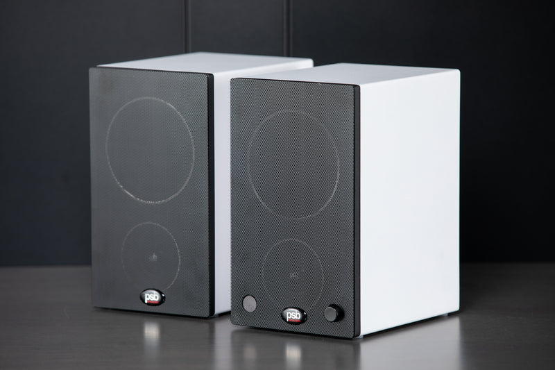 PSB Alpha AM3/AM5 Powered Bookshelf Speakers
