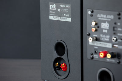 PSB Alpha AM3/AM5 Powered Bookshelf Speakers