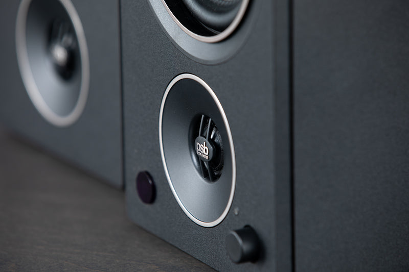 PSB Alpha AM3/AM5 Powered Bookshelf Speakers