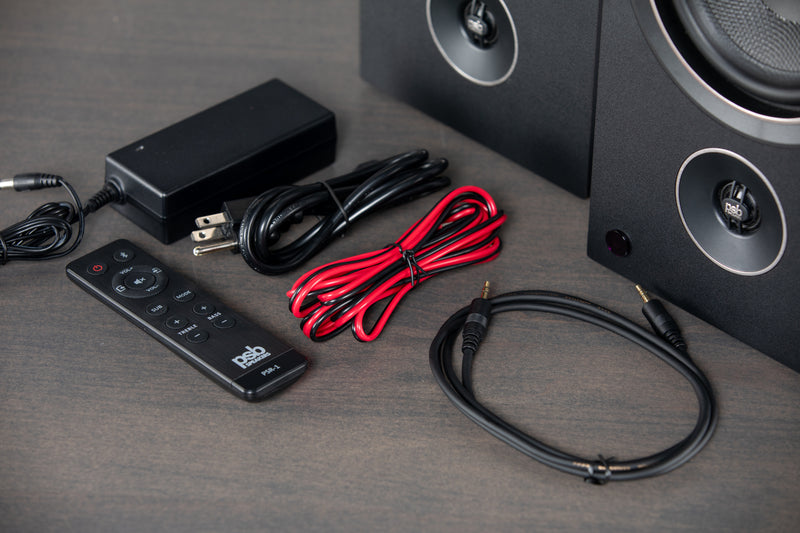 PSB Alpha AM3/AM5 Powered Bookshelf Speakers