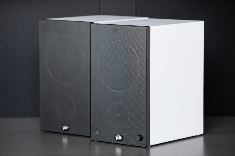 PSB Alpha AM3/AM5 Powered Bookshelf Speakers