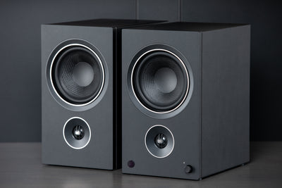 PSB Alpha AM3/AM5 Powered Bookshelf Speakers