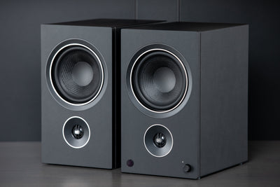 Basic Bluetooth Powered Bookshelf Speaker Audio Package