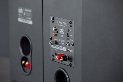 PSB Alpha AM3/AM5 Powered Bookshelf Speakers
