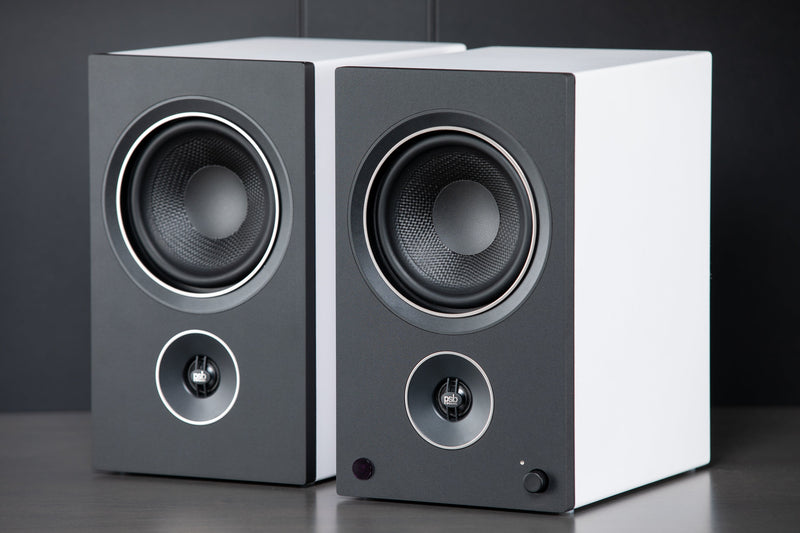 Basic Bluetooth Powered Bookshelf Speaker Audio Package