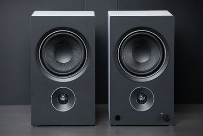 PSB Alpha AM3/AM5 Powered Bookshelf Speakers