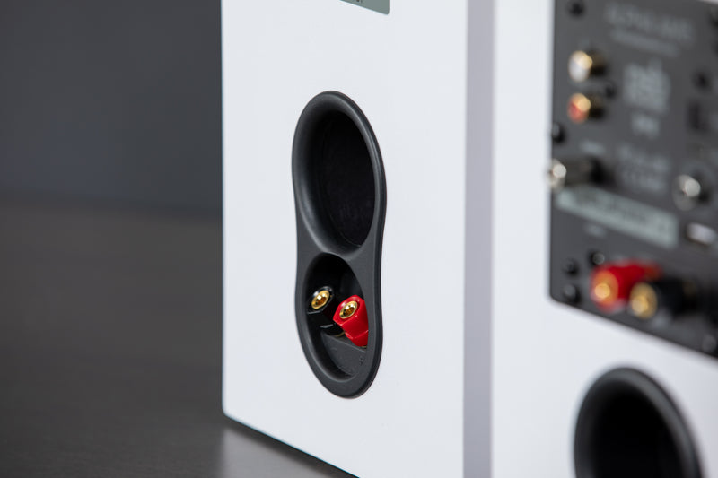 PSB Alpha AM3/AM5 Powered Bookshelf Speakers