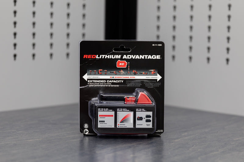 Milwaukee M18™ Batteries: REDLITHIUM™ (2.0 - 12.0)