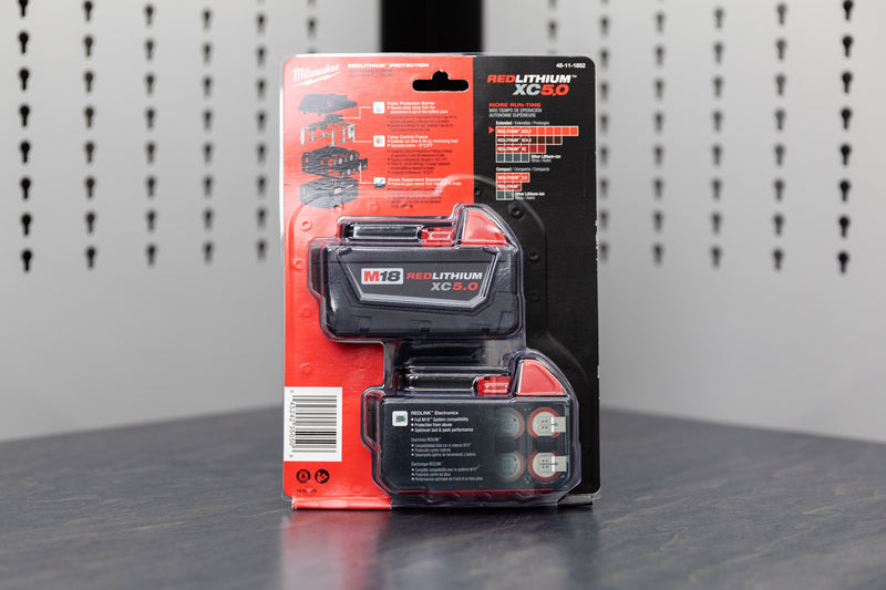 Milwaukee M18™ REDLITHIUM™ XC5.0 Extended Capacity Battery 2 pack