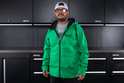 Obsessed Garage Reflex Zip-Up Hoodie