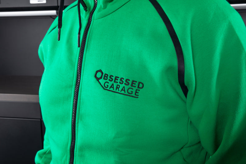 Obsessed Garage Reflex Zip-Up Hoodie
