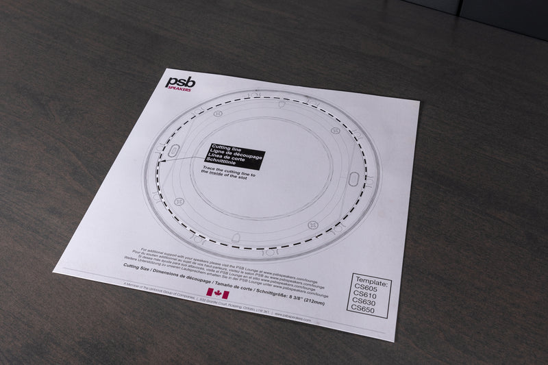 PSB CS610/CS810 In-Ceiling Speaker