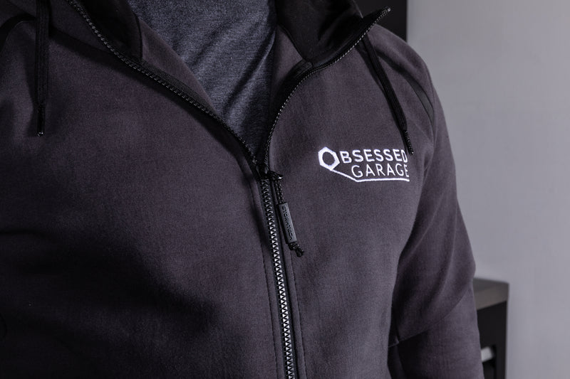Obsessed Garage Reflex Zip-Up Hoodie