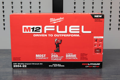 Milwaukee M12™ FUEL™ 3/8" Stubby Impact Wrench