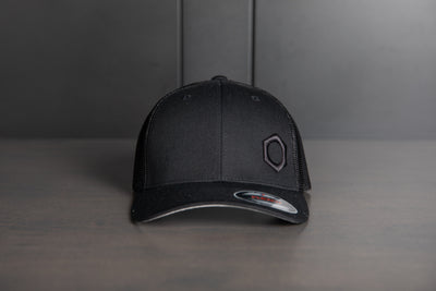 Obsessed Garage Raised Hex Hat - Flexfit