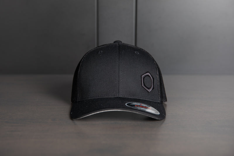 Obsessed Garage Raised Hex Hat - Flexfit