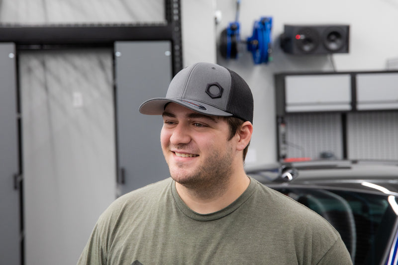 Obsessed Garage Raised Hex Hat - Flexfit