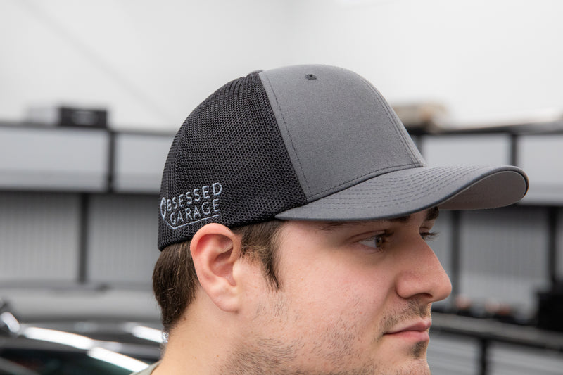 Obsessed Garage Raised Hex Hat - Flexfit