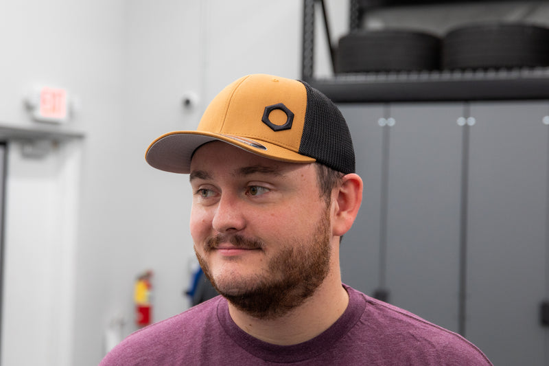 Obsessed Garage Raised Hex Hat - Flexfit