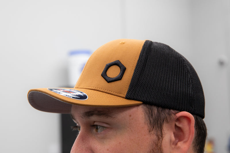 Obsessed Garage Raised Hex Hat - Flexfit