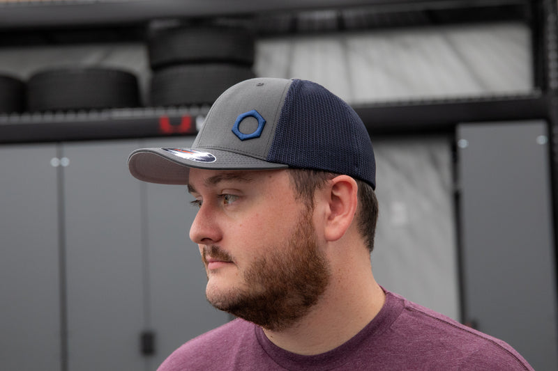 Obsessed Garage Raised Hex Hat - Flexfit