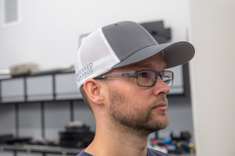 Obsessed Garage Raised Hex Hat - Flexfit