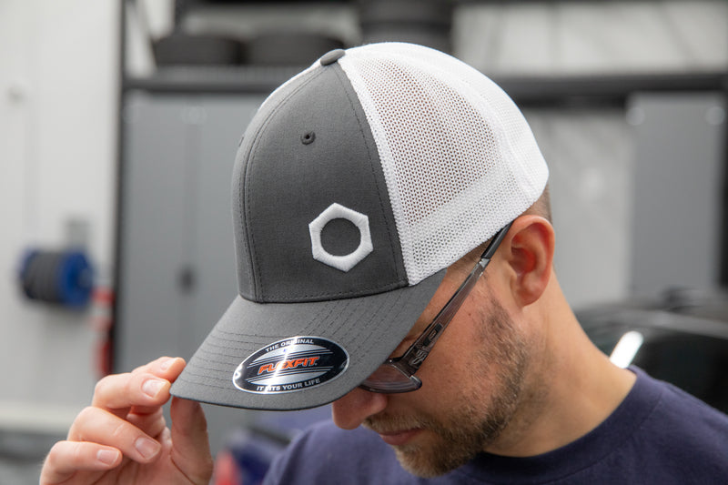 Obsessed Garage Raised Hex Hat - Flexfit
