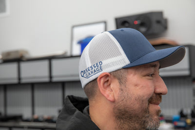 Obsessed Garage Raised Hex Hat - Flexfit